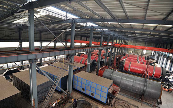 木薯渣烘干機生產(chǎn)車間 木薯渣烘干機生產(chǎn)車間